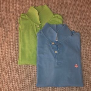 2 short sleeve men’s Brooks Brothers Polos